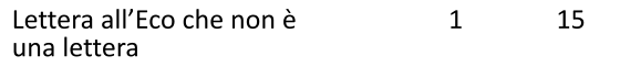 Lettera all’Eco che non è una lettera 1 15
