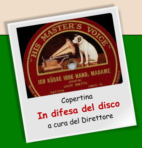 Copertina In difesa del disco a cura del Direttore